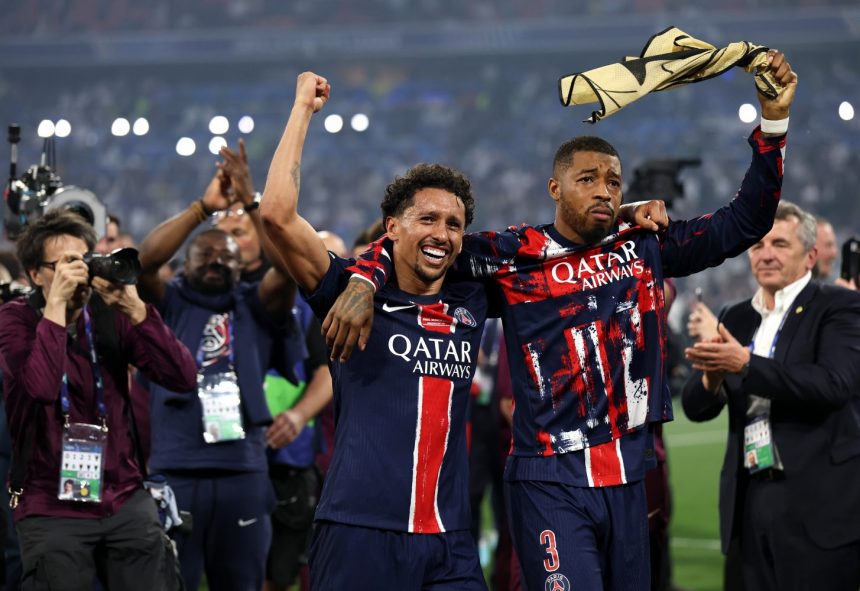 Marquinhos “a historic moment for the club and me.”  