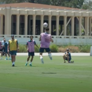 Video of PSG's 4th day in the United States: training and press briefing  