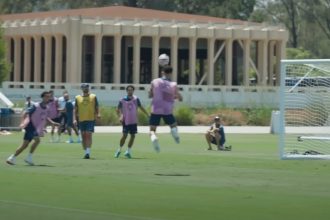 Video of PSG's 4th day in the United States: training and press briefing  