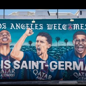 Video of PSG Day 7 in the United States: House, Academy and mural in Los Angeles  
