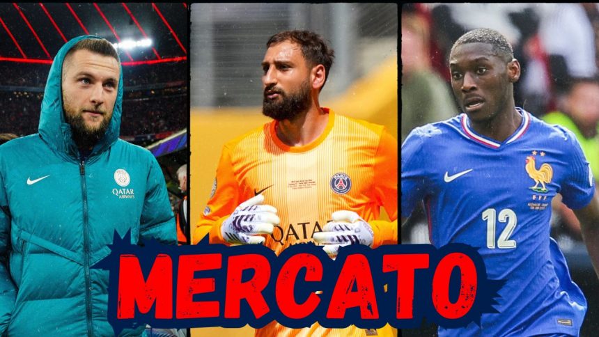 Transfer PSG - Latest news: Skriniar, Kolo Muani and Donnarumma  