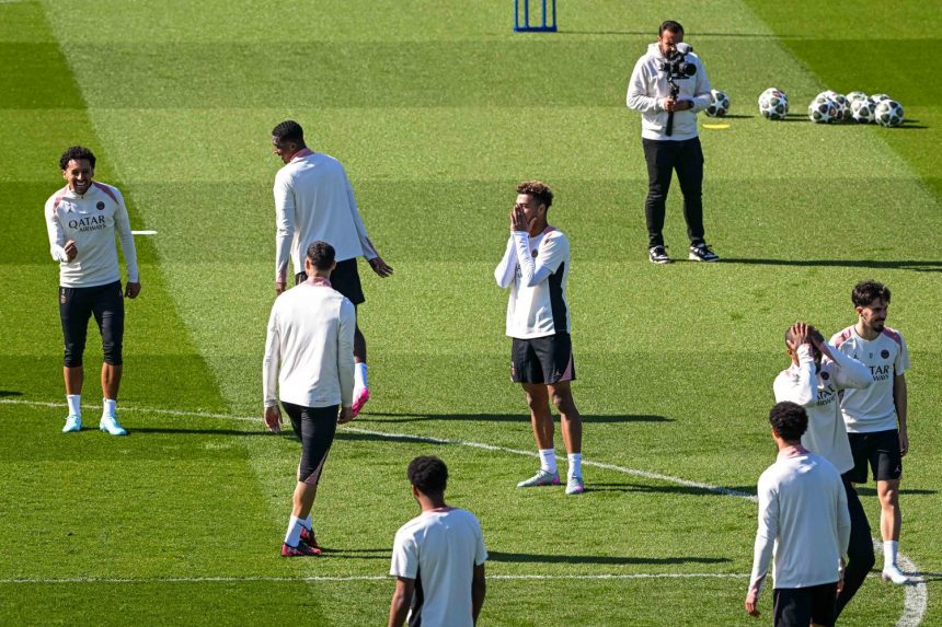 PSG/Real Madrid - Live Paris training this Tuesday  