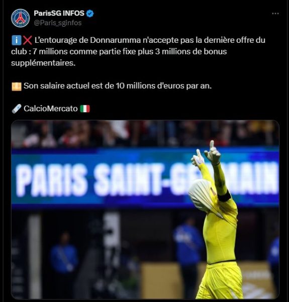 Transfer – Donnarumma, here's why the contract extension is stalling  