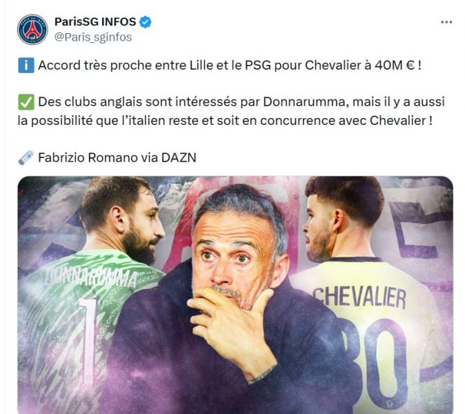 Transfer Market – Chevalier arrives, Donnarumma towards a decisive summer  