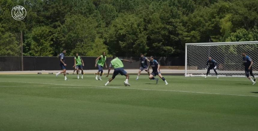 PSG's latest video episode in the United States: training resumes  