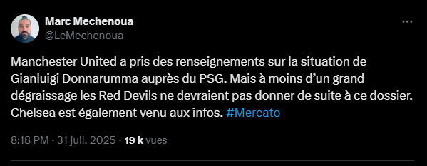 Transfer PSG - This big club can't afford Donnarumma  