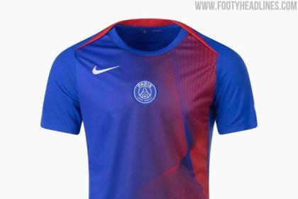 The PSG 2025-2026 pre-match jersey in pictures  