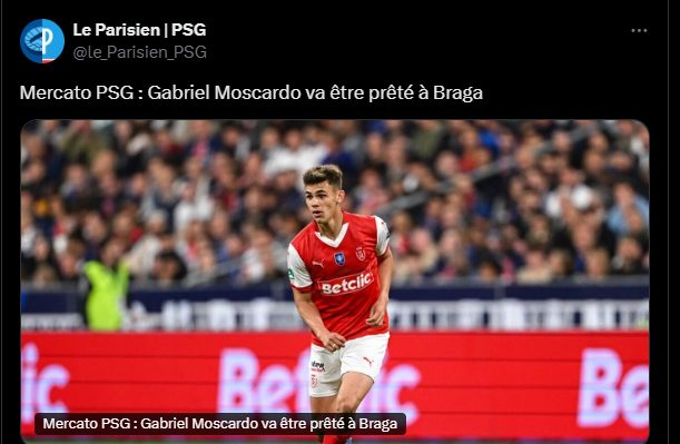 Transfer PSG - This loan to Portugal is confirmed!  