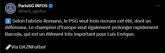 Transfer - Zabarnyi and two recruits, PSG's plan unveiled!  