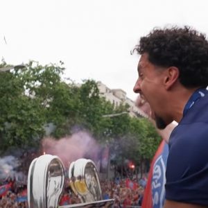 Zapping PSG celebrations after the Champions League final  