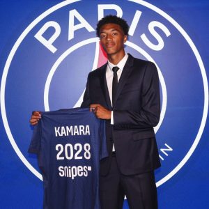 Kamara shows his joy and ambitions at PSG  