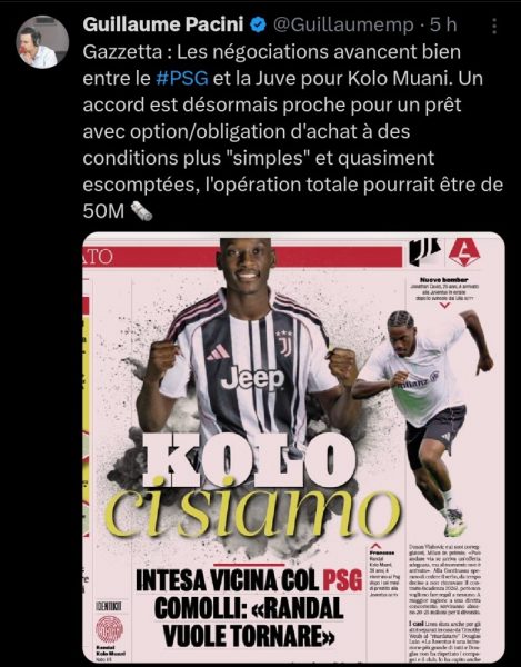 Transfer PSG – Kolo Muani, a 50 million euros deal finally close ?    