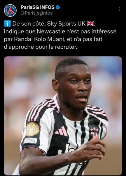 Transfer PSG – New suprise in the Kolo Muani deal  
