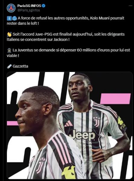 Transfer – PSG under pressure for Kolo Muani!  