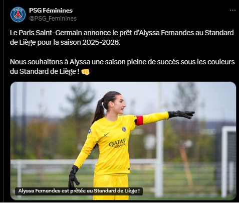 Official – PSG announces loan to Belgium!  