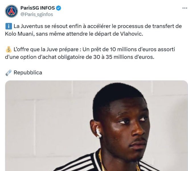 Transfer – Finally some good news worth €50 million for PSG  