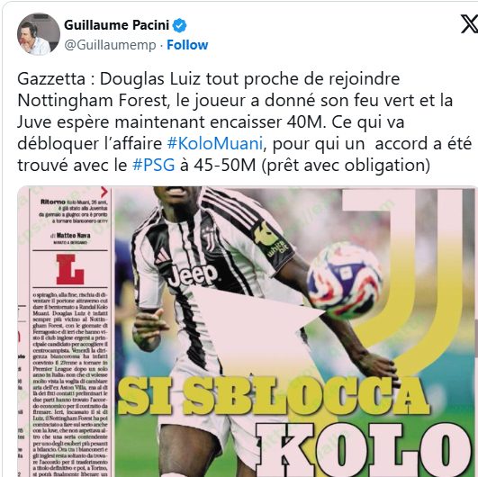 PSG Transfer – A €50 million deal imminent!  