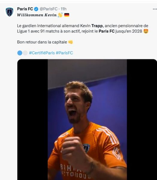 Official – This former PSG player signs for Paris FC!  
