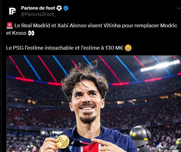 Transfer  – Real Madrid wants a PSG player, it costs 130 million euros!  