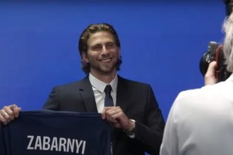 Zabarnyi's first steps at PSG on video!  