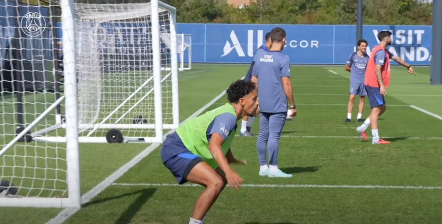 PSG's weekly zapping: victory against Angers, training and Marquinhos goalkeeper  
