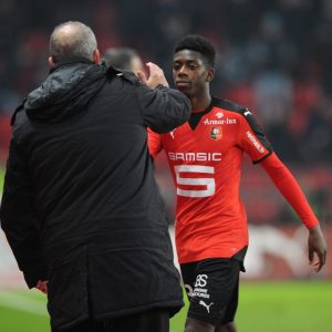 Courbis is very proud of Dembélé; Tuchel and Luis Enrique also approved of him.  