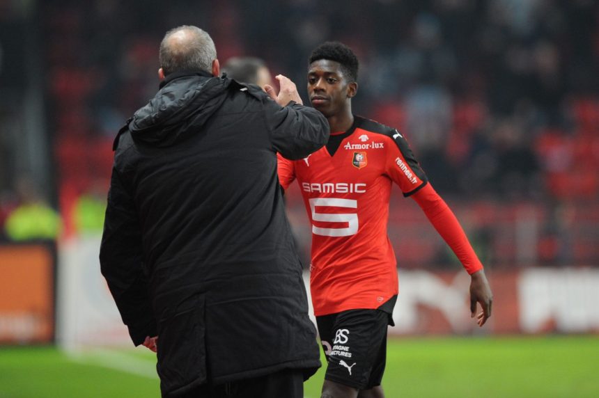 Courbis is very proud of Dembélé; Tuchel and Luis Enrique also approved of him.  