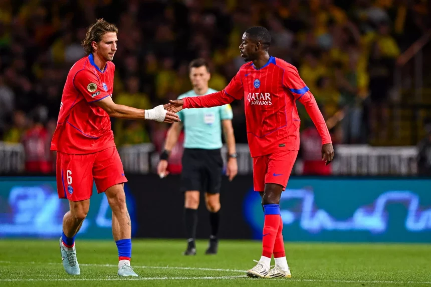Dembélé, the Ferrari still under construction  