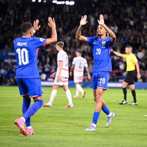 France vs Iceland – The French players' ratings according to the press: Mbappé shone, Barcola scored  