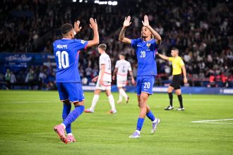 France vs Iceland – The French players' ratings according to the press: Mbappé shone, Barcola scored  