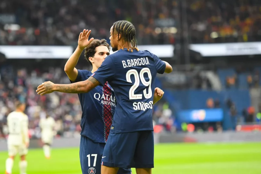 PSG vs Lens – The Parisians’ ratings: Barcola and Vitinha in control  