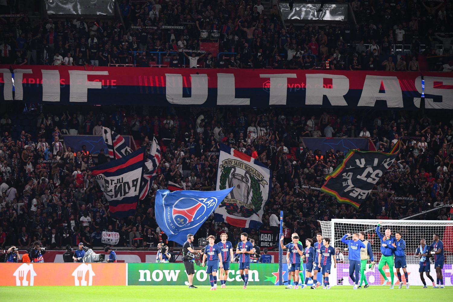 OM vs PSG – Many ultras present at Paris' training session this Saturday