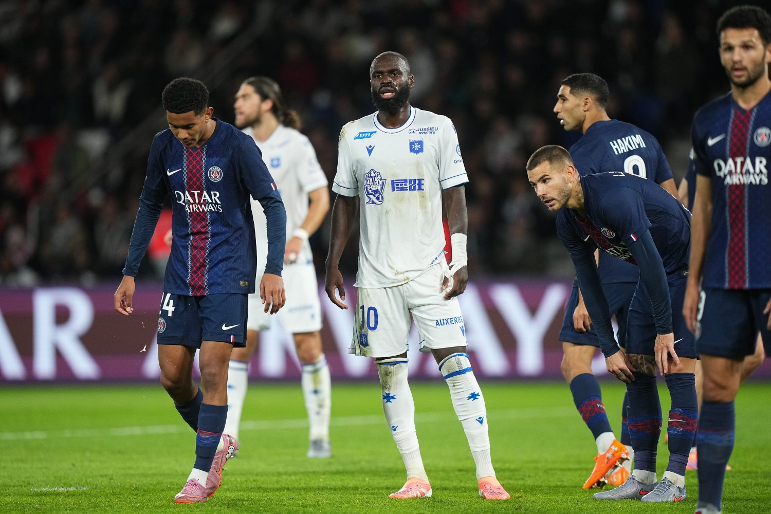 PSG vs Auxerre &ndash; Sinayoko: "We lost the match due to two set-piece goals"