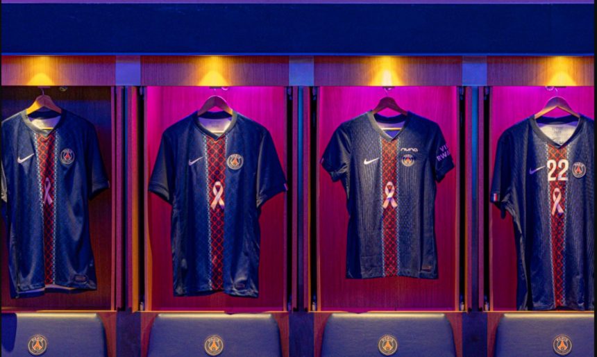 Pink October – PSG commits with a special jersey  