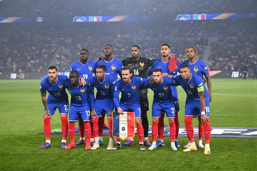 Ukraine vs France - The official lineups:  