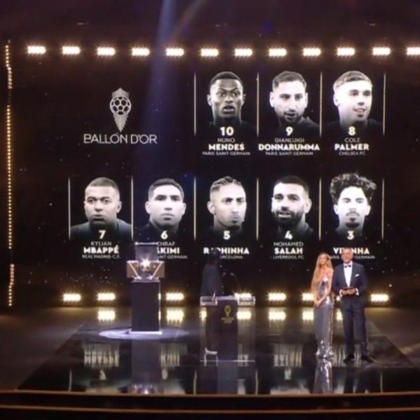 The 2025 Ballon d'Or live  