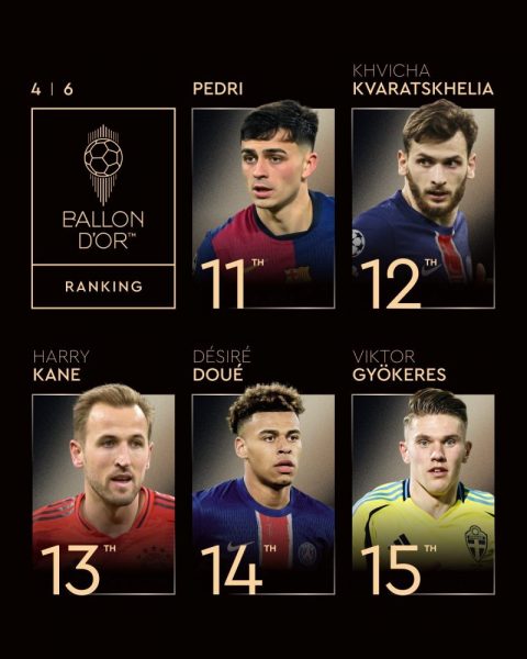 The 2025 Ballon d'Or live  