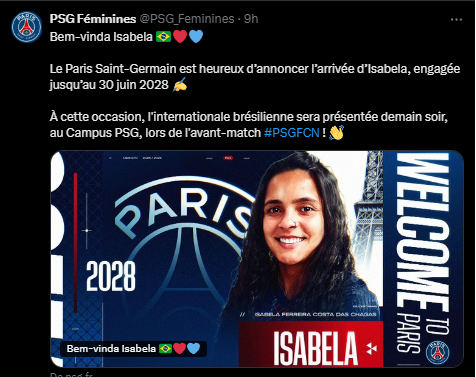 Official – PSG announces two Brazilian signings!  
