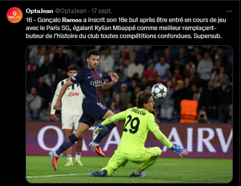 PSG/Atalanta – Gonçalo Ramos, the new king of late matches  