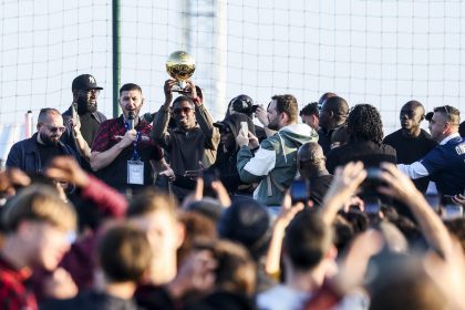Video of Dembélé celebrating his Ballon d’Or in Evreux  