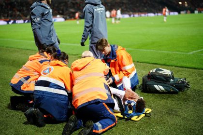 Initial indications of Doué's injury  