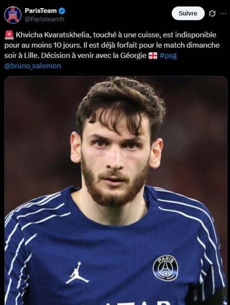 Lille vs PSG – The verdict is in for Kvaratskhelia  