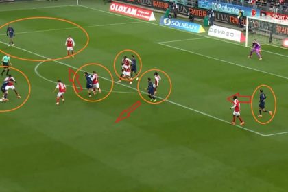 Brest vs PSG – Zaïre-Emery and key moves, analysis of Hakimi's first goal  