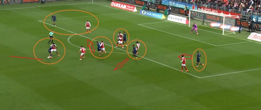 Brest vs PSG – Zaïre-Emery and key moves, analysis of Hakimi's first goal   Brest vs PSG – Zaïre-Emery and key moves, analysis of Hakimi's first goal