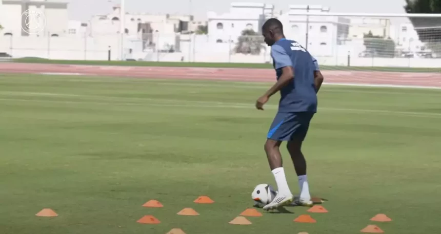 Relive Dembélé's recovery in Doha in video  