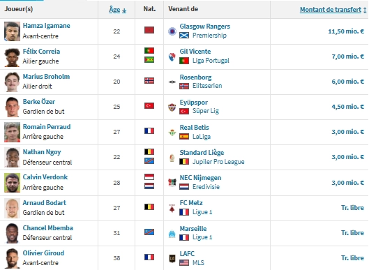 Lille vs PSG - Preview of the LOSC squad: an interesting summer transfer window  