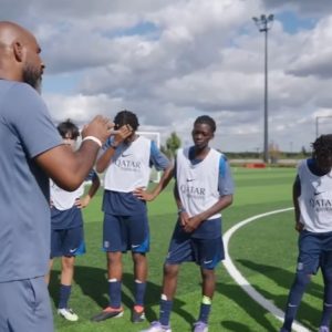 Immersion in PSG training: life with the U17s  