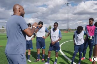 Immersion in PSG training: life with the U17s  