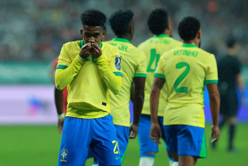 South Korea vs Brazil highlights (0-5), an impressive Seleçao!  