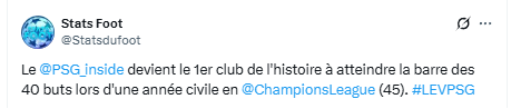 PSG's impressive Champions League record   PSG's impressive Champions League record